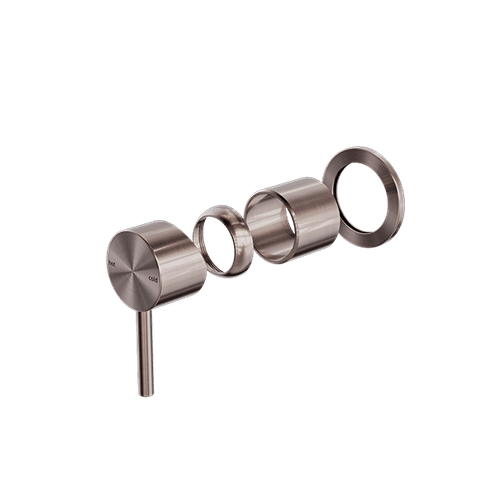 Zen SS316L Shower Mixer Trim Kits | Brushed Bronze