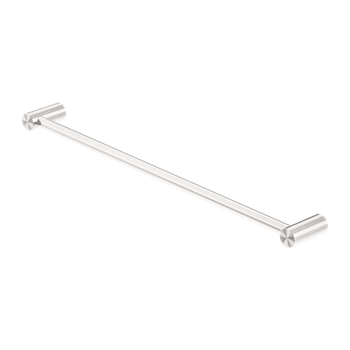 Zen SS316L Single Towel Rail 600mm | Brushed Nickel