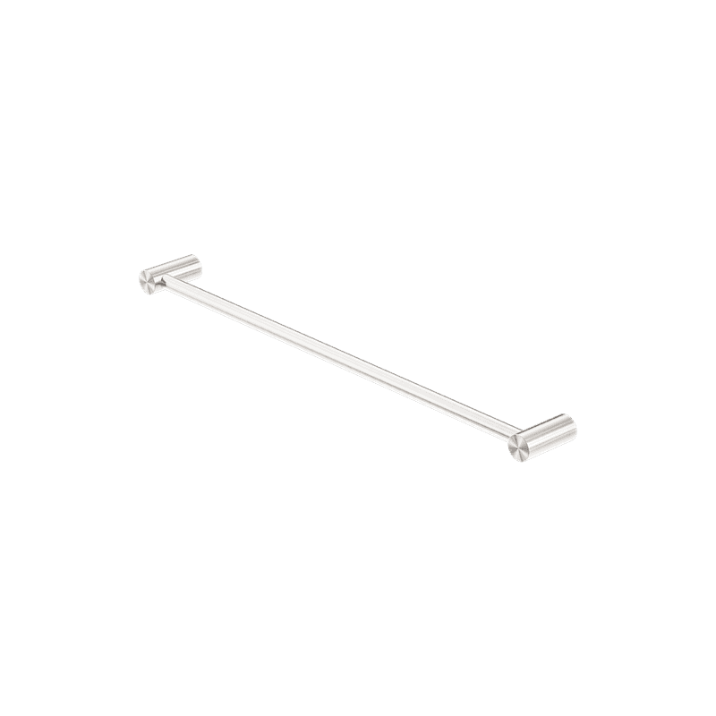 Zen SS316L Single Towel Rail 600mm | Brushed Nickel