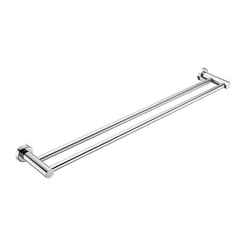 Mecca Double Towel Rail 800mm Chrome