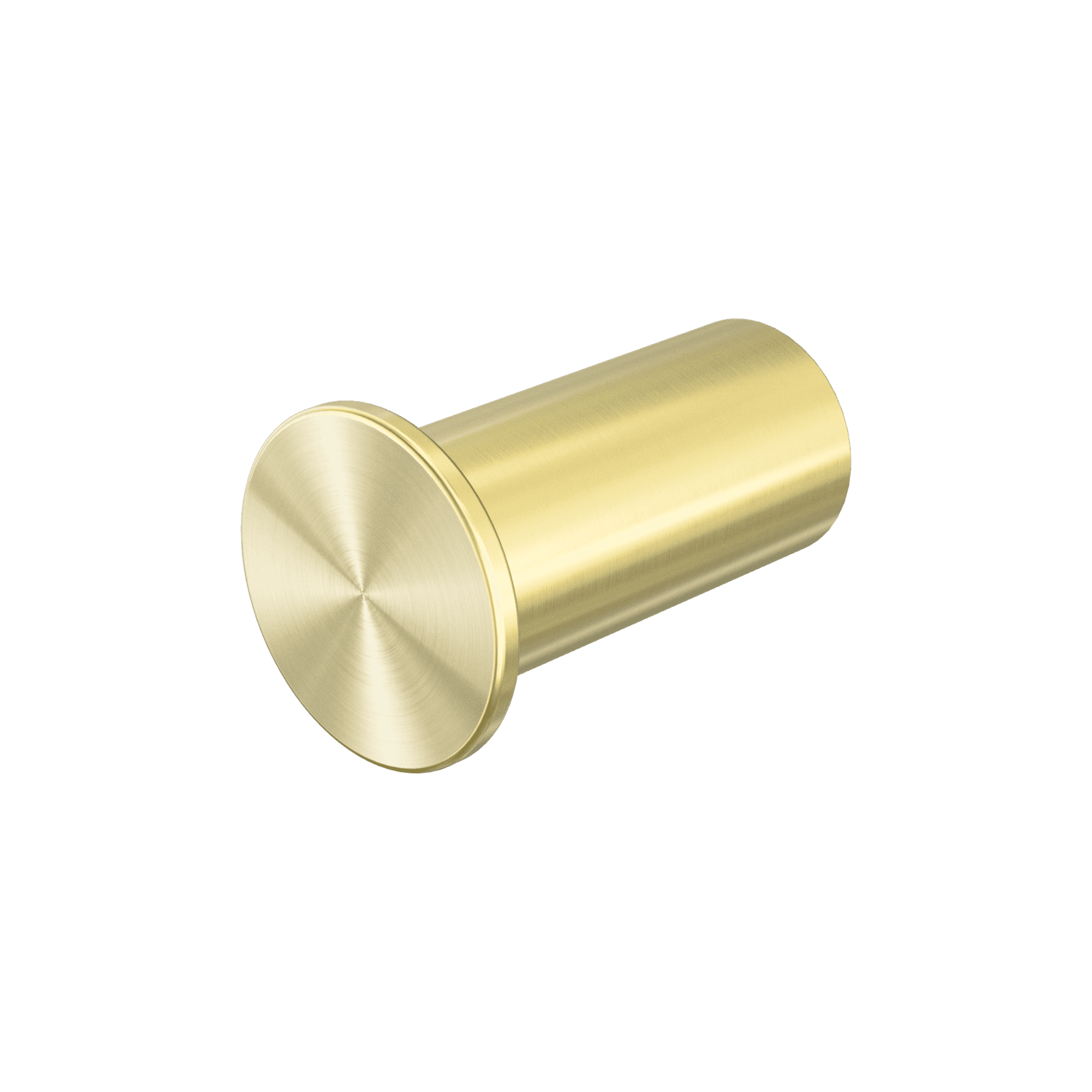 Mecca Robe Hook Slim Brushed Gold