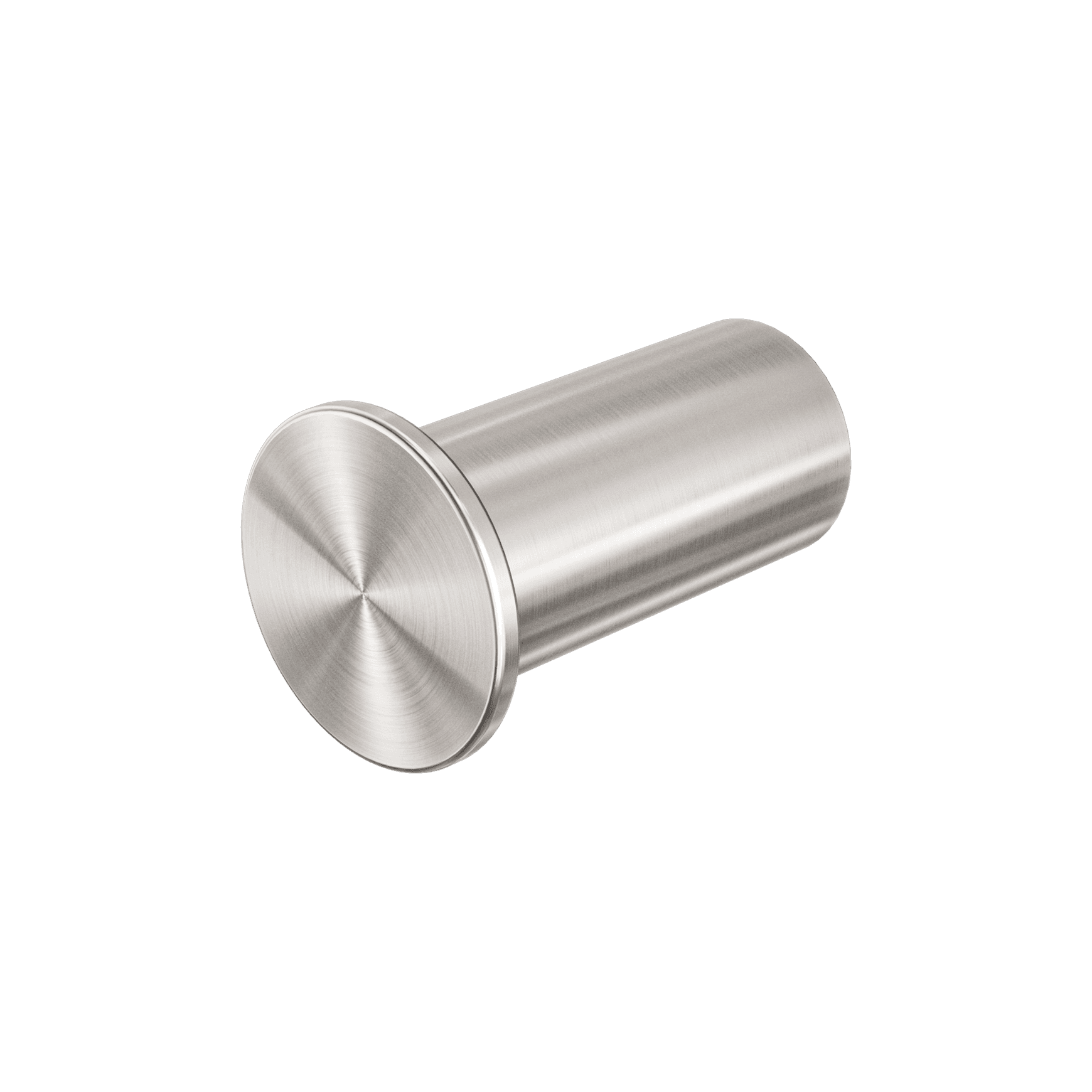 Mecca Robe Hook Slim Brushed Nickel