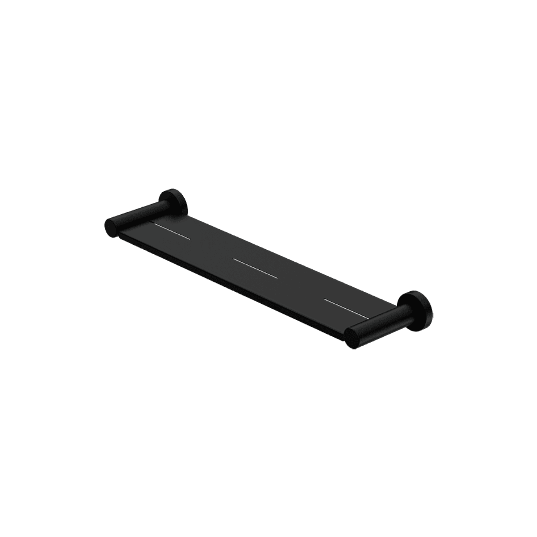 Mecca Metal Shower Shelf Matte Black