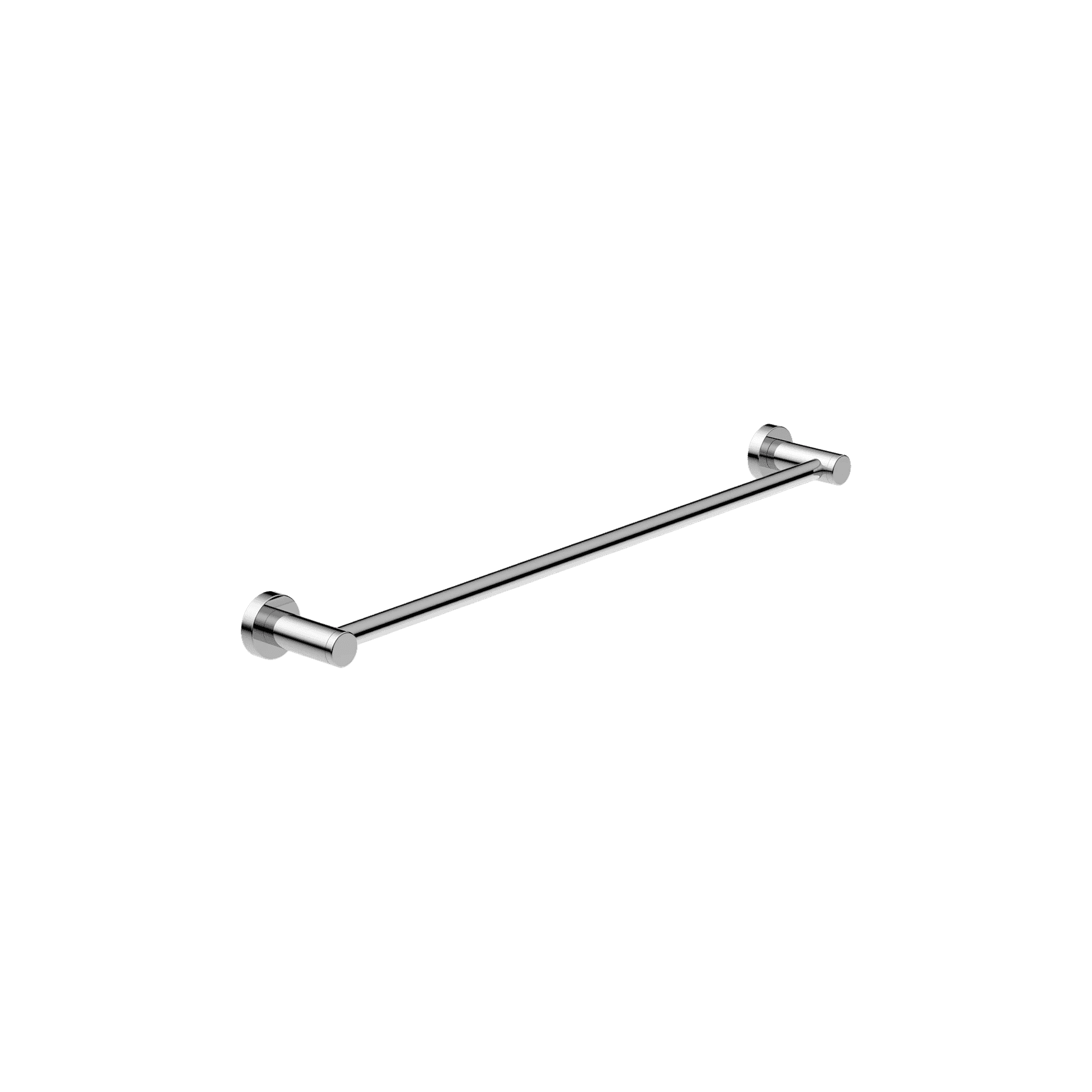 Dolce II Single Towel Rail 800mm Chrome