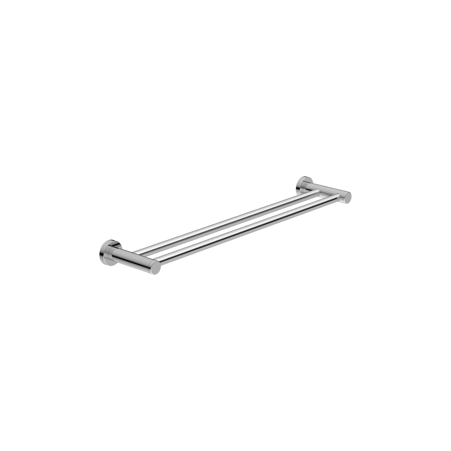 Dolce II Double Towel Rail 800mm Chrome