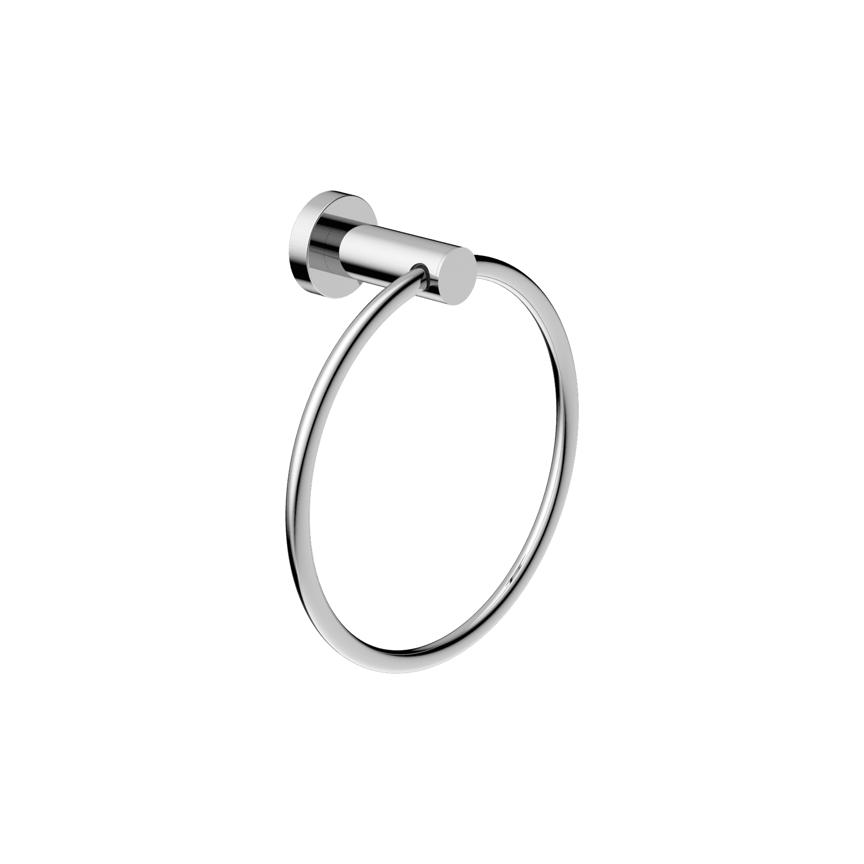 Dolce II Hand Towel Ring Chrome