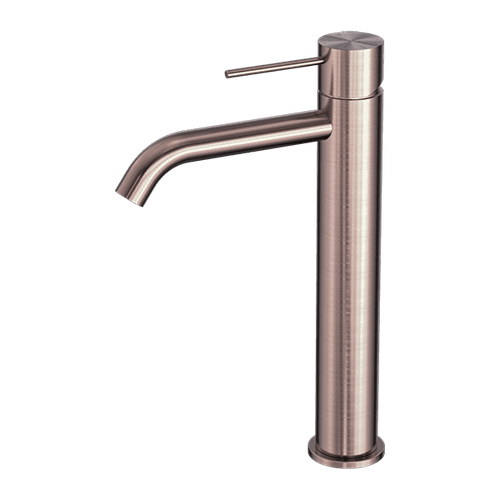 Mecca Tall Basin Mixer Brushed Bronze