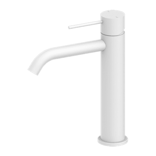 Mecca Mid Tall Basin Mixer Matte White
