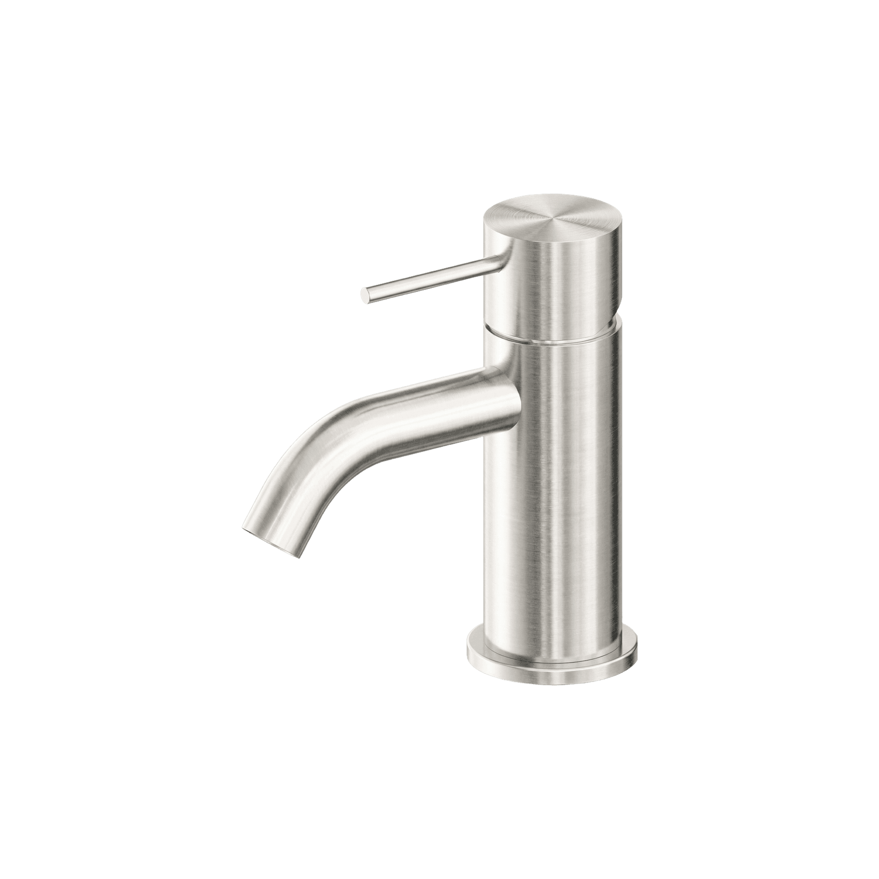 Mecca Mini Basin Mixer Brushed Nickel