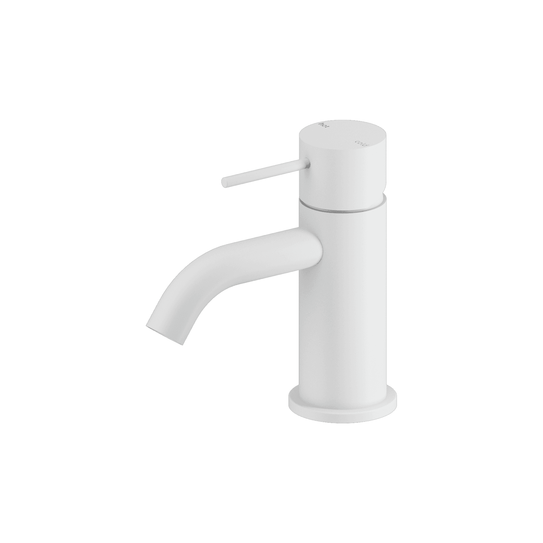 Mecca Mini Basin Mixer Matte White