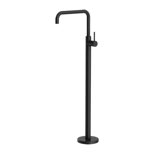 Mecca Freestanding Bath Mixer Square Shape Matte Black