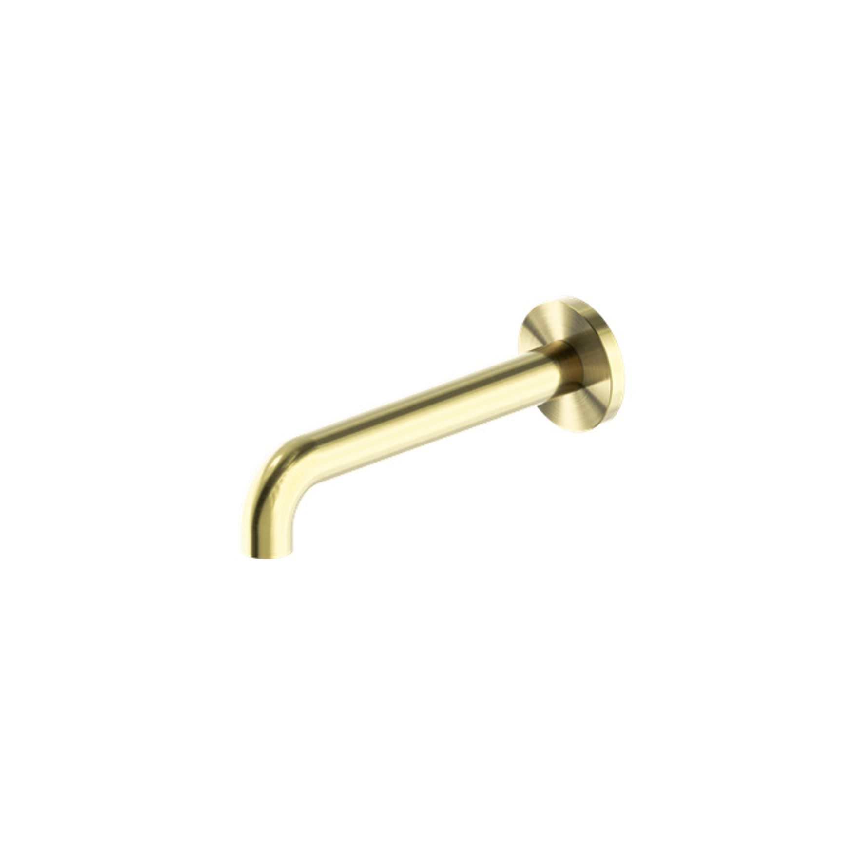 Mecca Basin/Bath Spout Only 120mm Brushed Gold