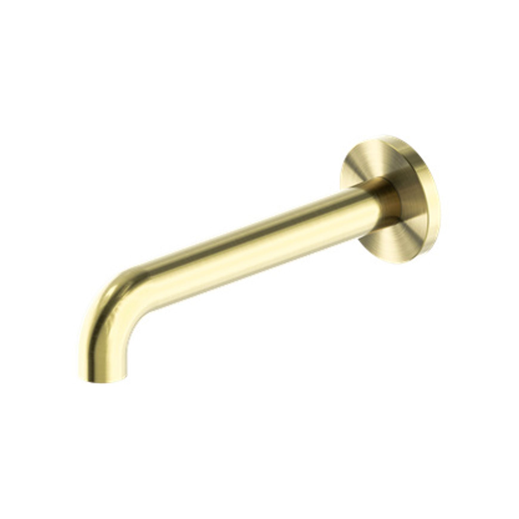 Mecca Basin/Bath Spout Only 120mm Brushed Gold