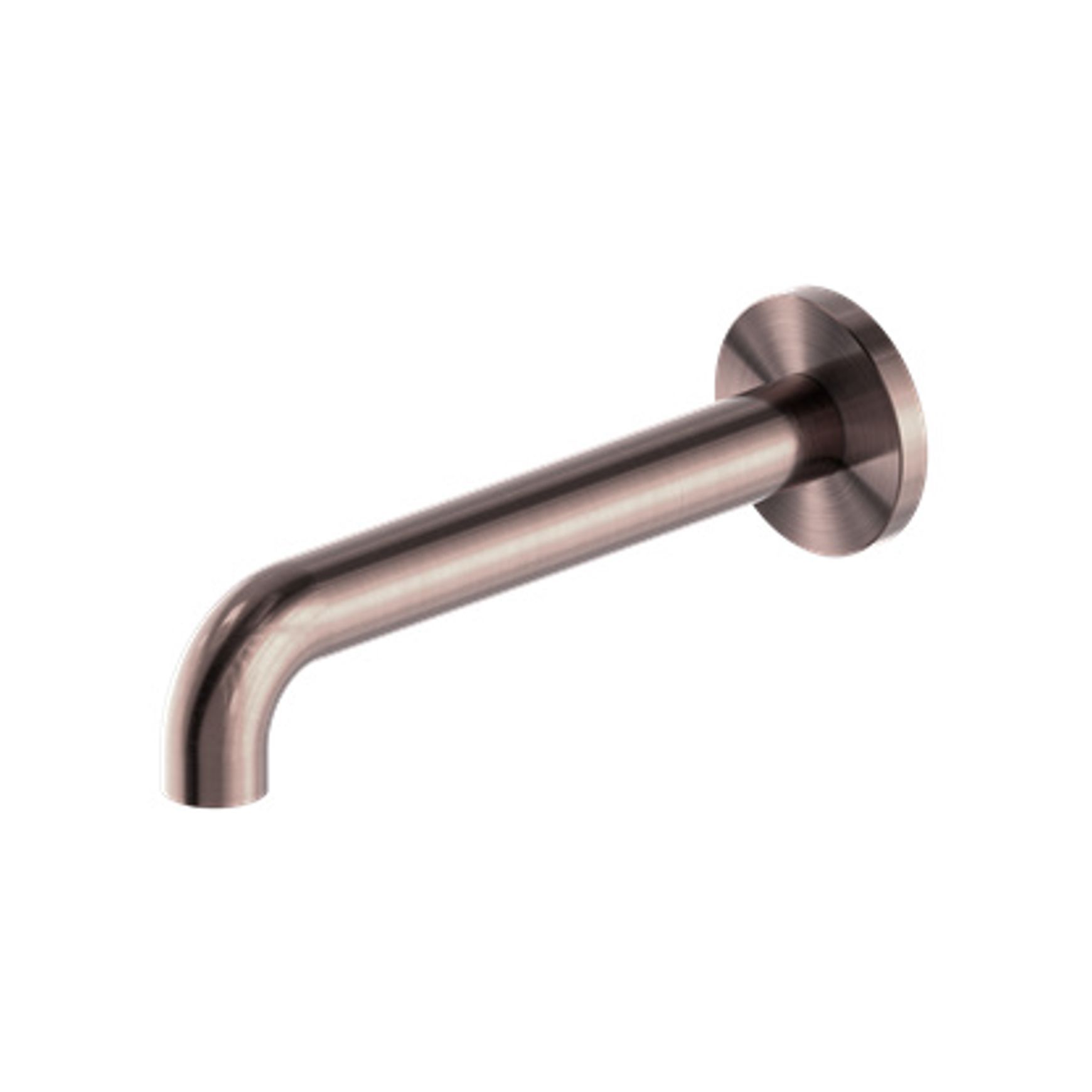 Mecca Basin/Bath Spout Only 120mm Brushed Bronze