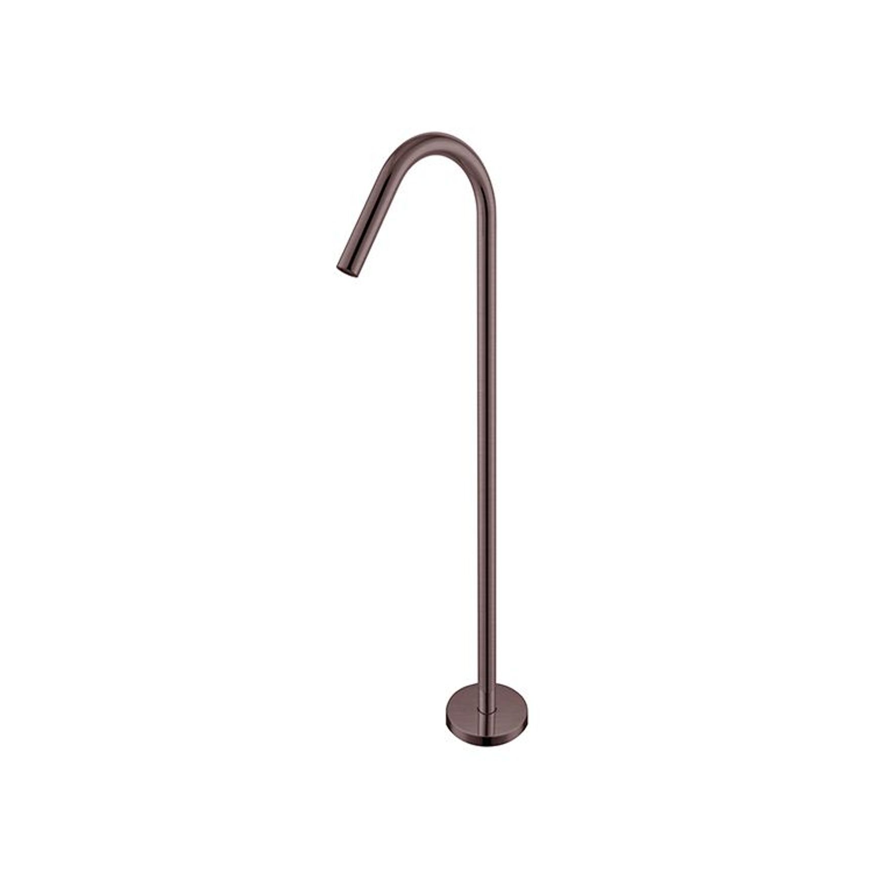 Mecca Freestanding Bath Spout Only Brushed Bronze