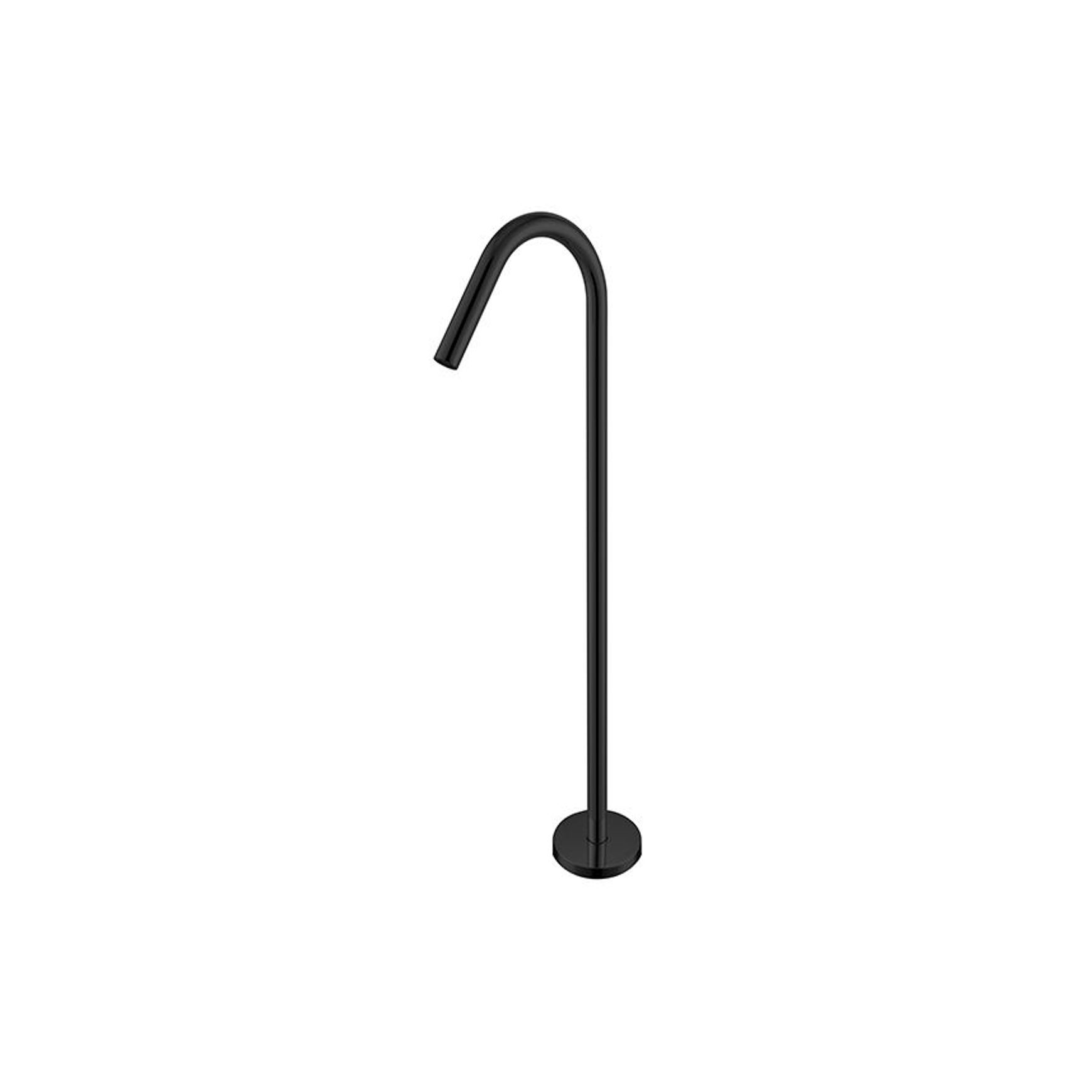 Mecca Freestanding Bath Spout Only Matte Black