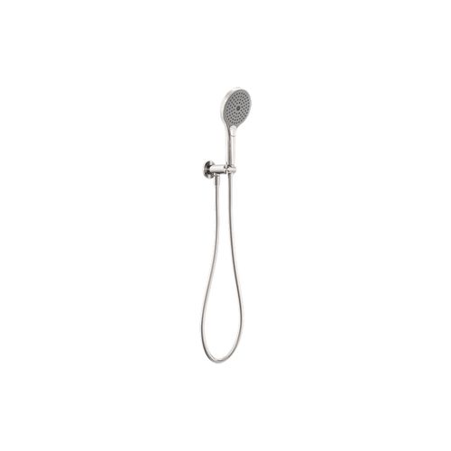 Mecca Shower On Bracket With Air Shower II Brushed Nickel