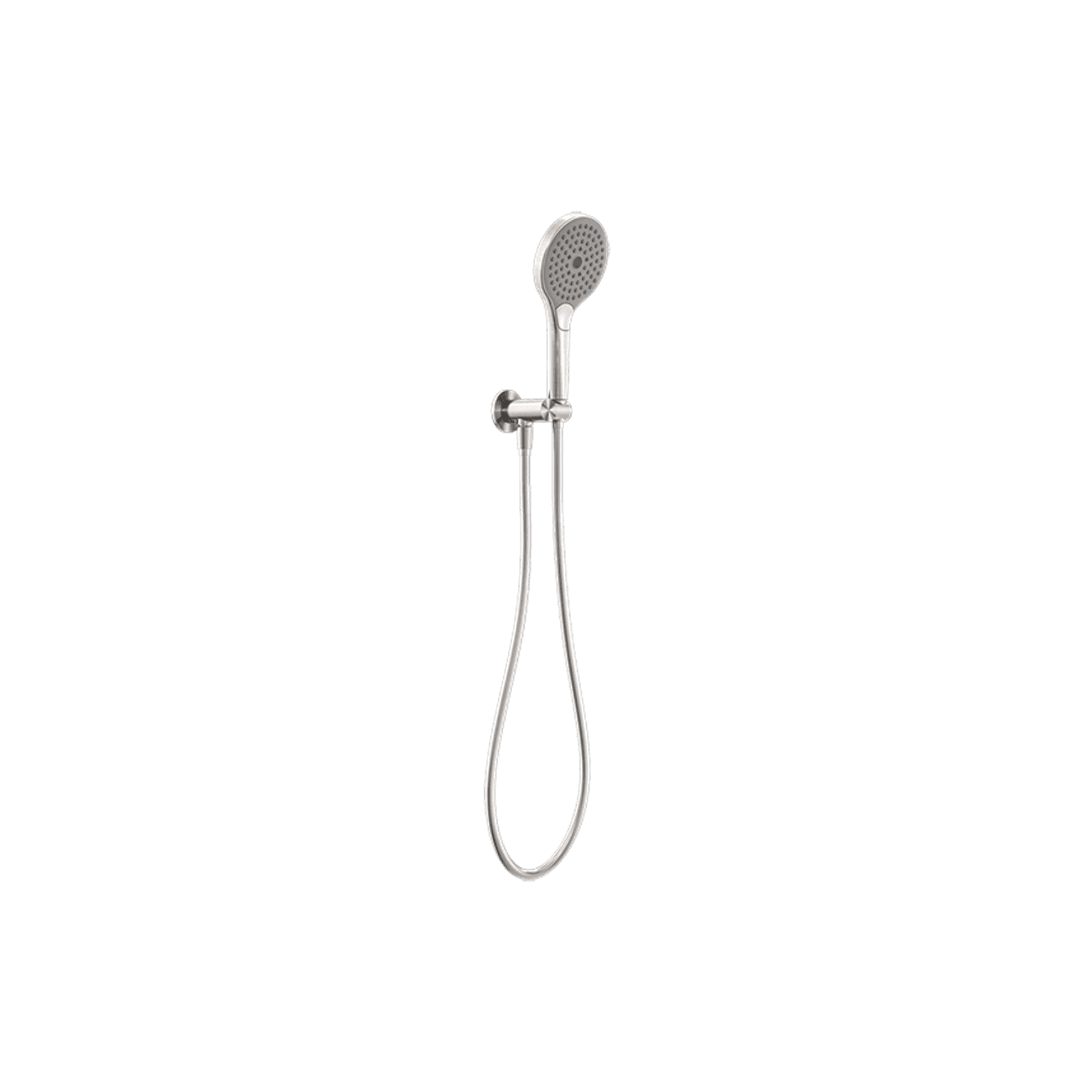 Mecca Shower On Bracket With Air Shower II Brushed Nickel