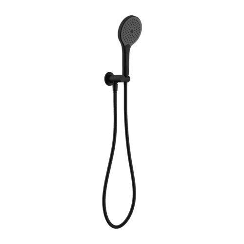 Mecca Shower On Bracket With Air Shower II Matte Black