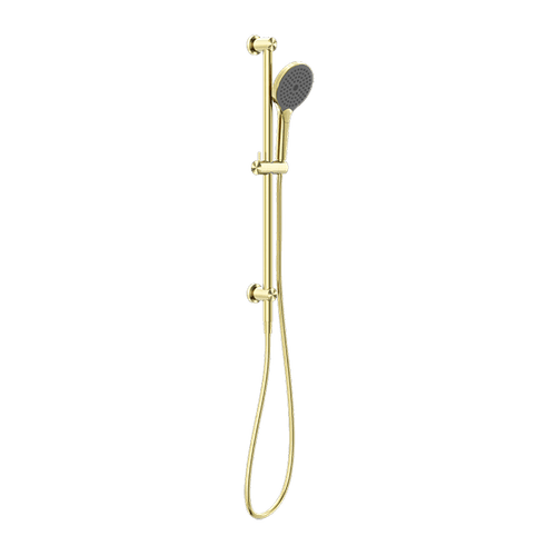 Mecca Shower Rail With Air Shower II Brushed Gold