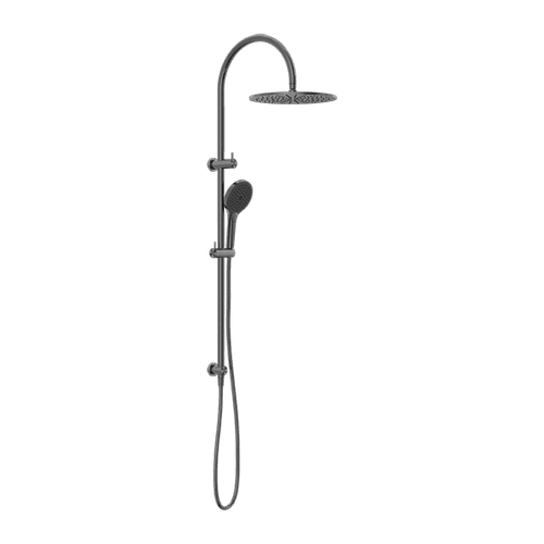 Mecca Twin Shower With Air Shower II Gun Metal