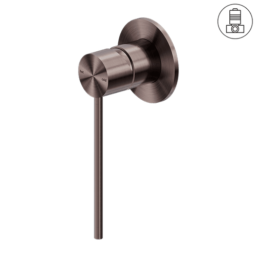 Mecca Care Shower Mixer Brushed Bronze