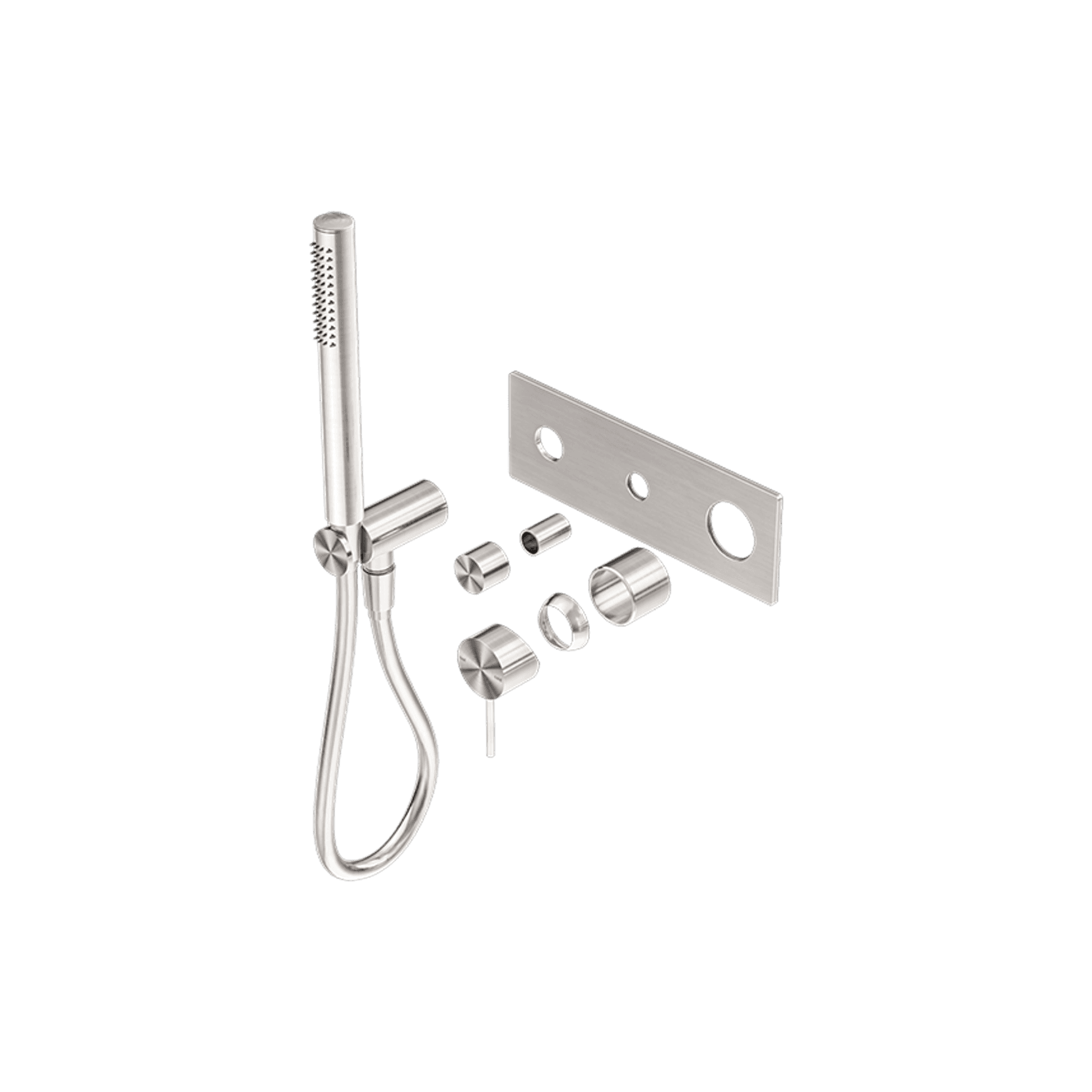 Mecca Shower Mixer Divertor System Trim Kits Only Brushed Nickel