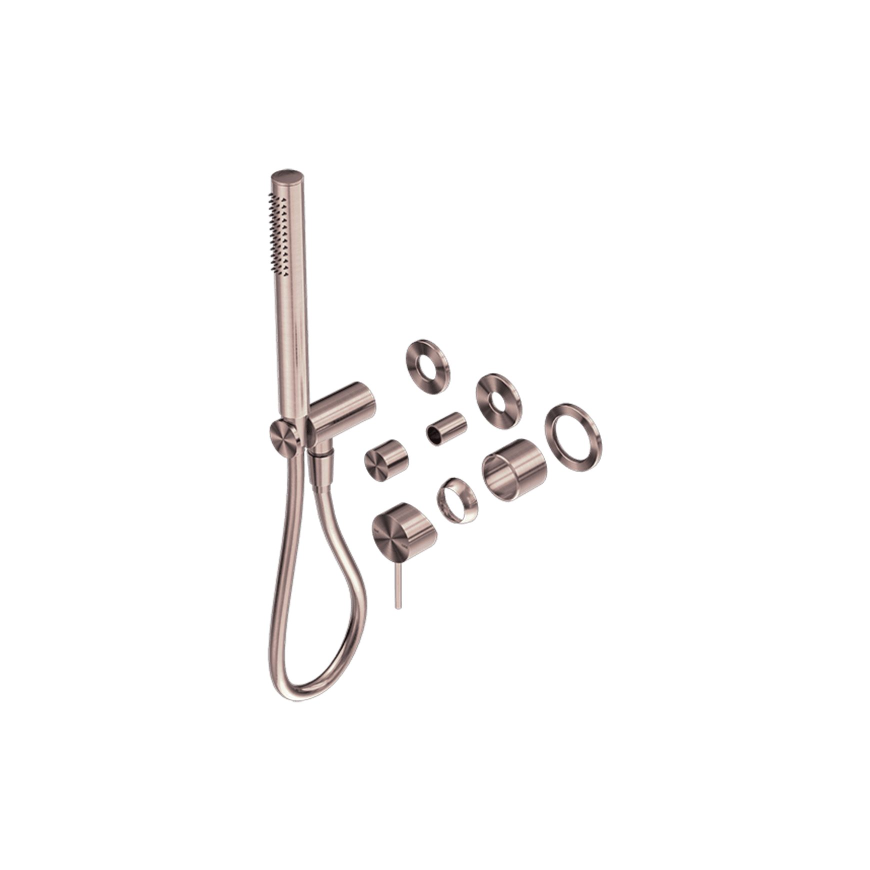 Mecca Shower Mixer Divertor System Separate Back Plate Trim Kits Only Brushed Bronze