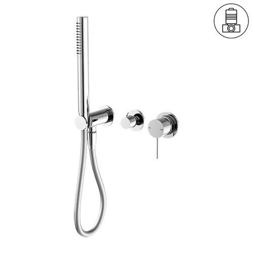 Mecca Shower Mixer Divertor System Separate Back Plate Chrome