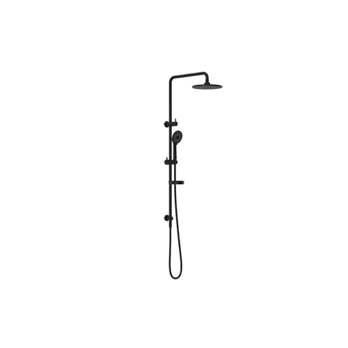 Builder Project Twin Shower Set Matte Black