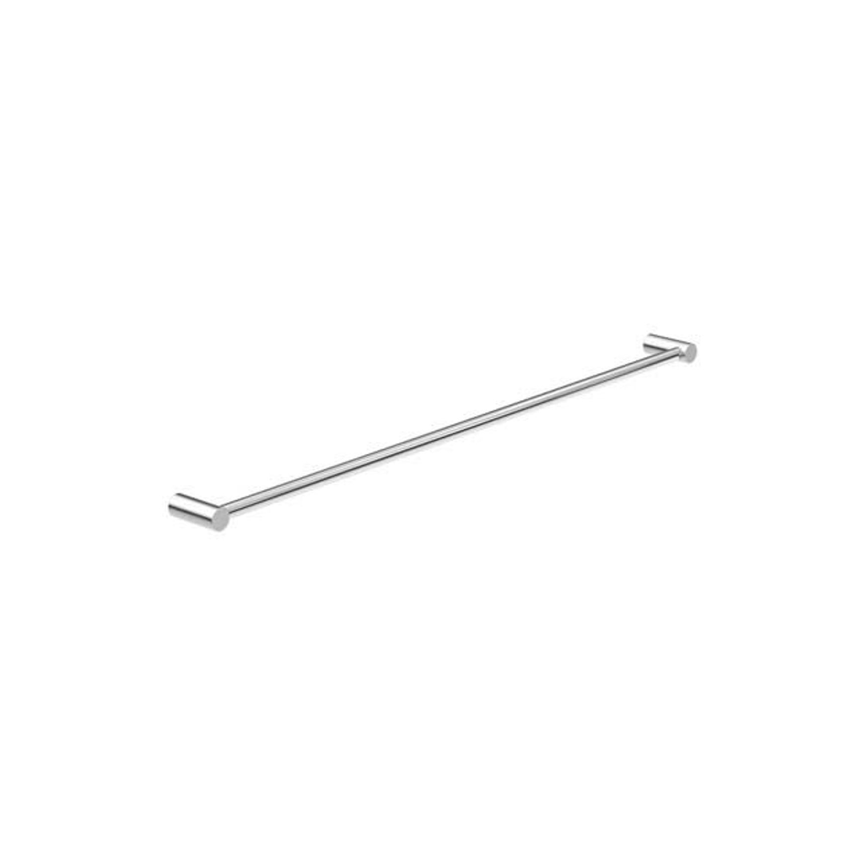 New Mecca Single Towel Rail 800mm Chrome