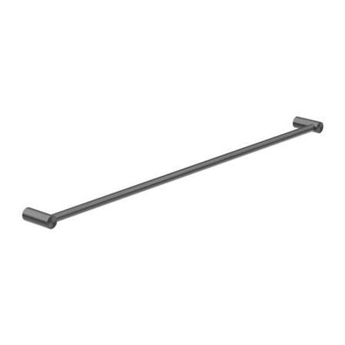 New Mecca Single Towel Rail 800mm Gun Metal