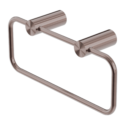 New Mecca Towel Ring Brushed Bronze