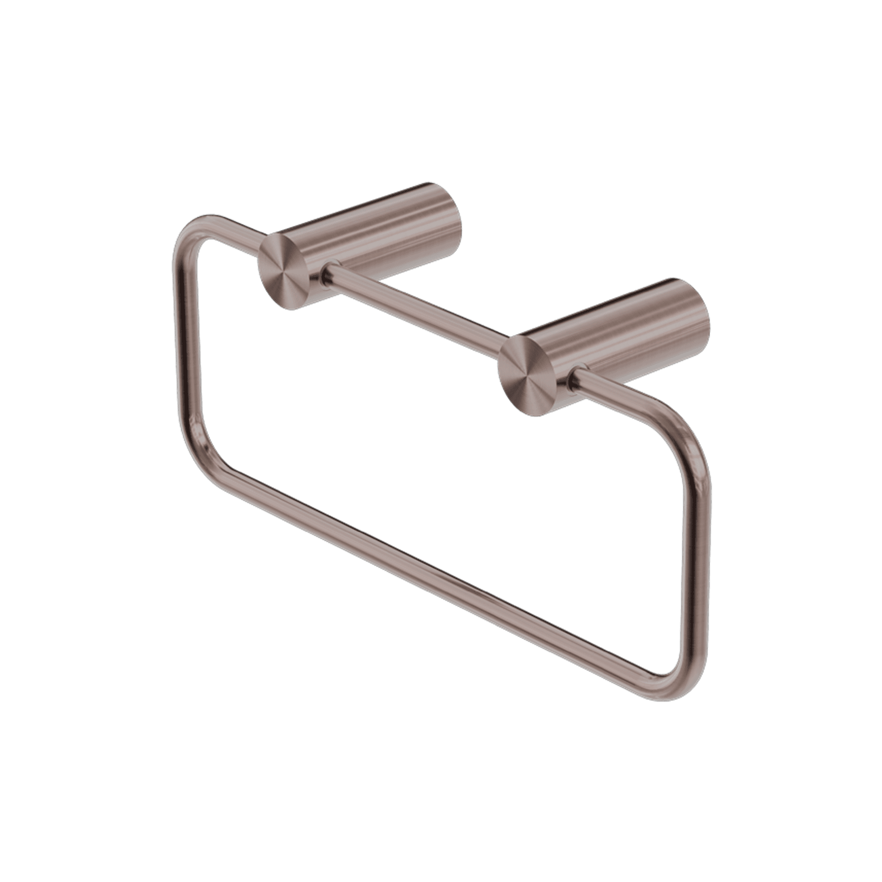New Mecca Towel Ring Brushed Bronze
