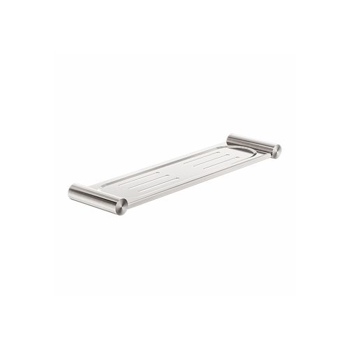New Mecca Metal Shower Shelf Brushed Nickel