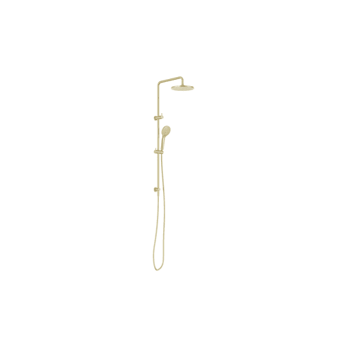 Round Twin Shower With Air Shower I Brushed Gold