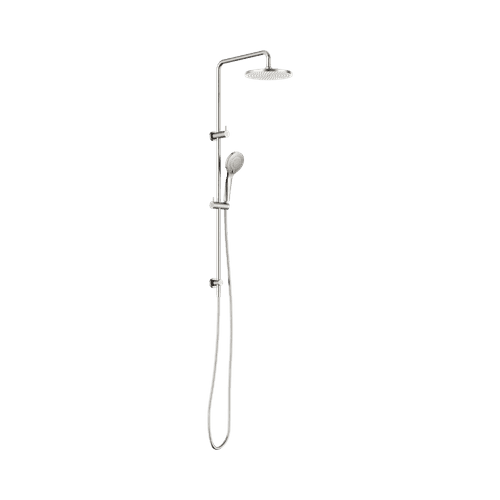 Round Twin Shower With Air Shower I Brushed Nickel