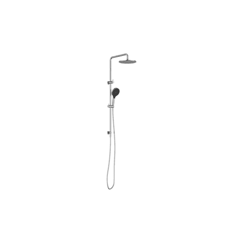 Round Twin Shower With Air Shower II Chrome