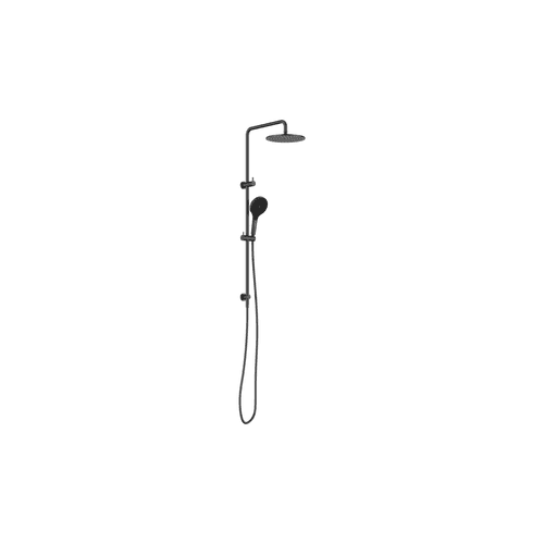 Round Twin Shower With Air Shower II Gun Metal