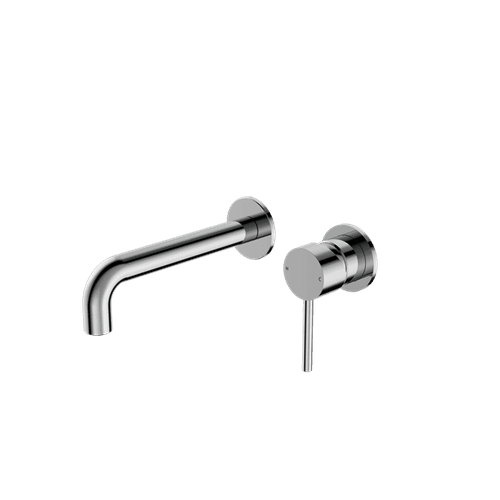 Dolce Wall Basin/Bath Mixer Separate Back Plate Chrome