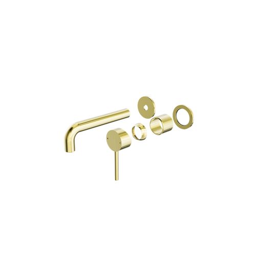 Dolce Wall Basin/Bath Mixer Separate Back Plate Trim Kits Only Brushed Gold