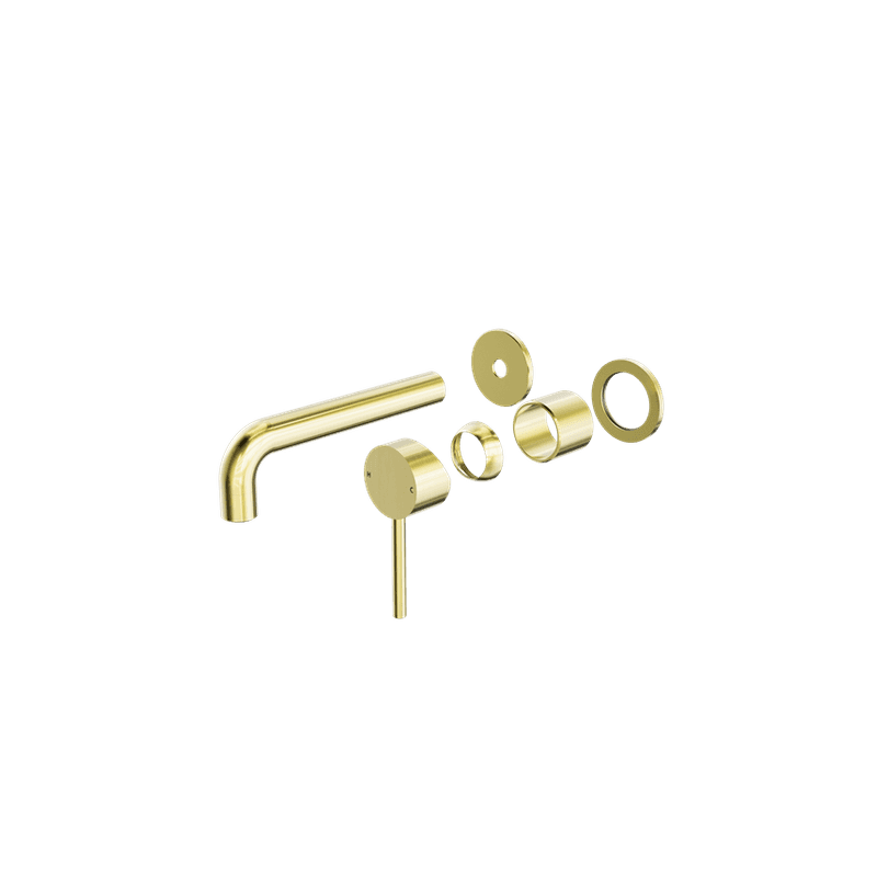 Dolce Wall Basin/Bath Mixer Separate Back Plate Trim Kits Only Brushed Gold