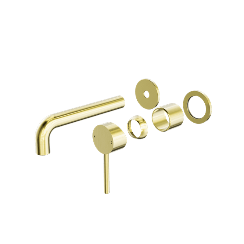 Dolce Wall Basin/Bath Mixer Separate Back Plate Trim Kits Only Brushed Gold