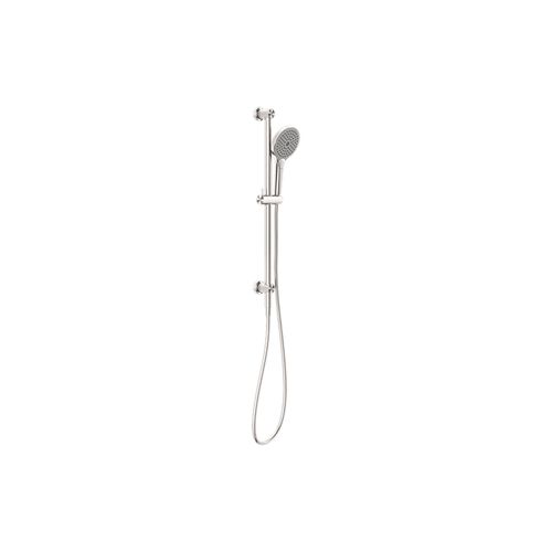 Opal Shower Rail With Air Shower II Brushed Nickel