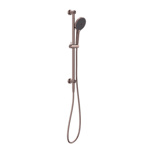 Opal Shower Rail With Air Shower II Brushed Bronze