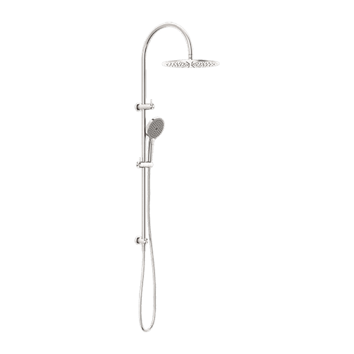 Opal Twin Shower With Air Shower II Brushed Nickel