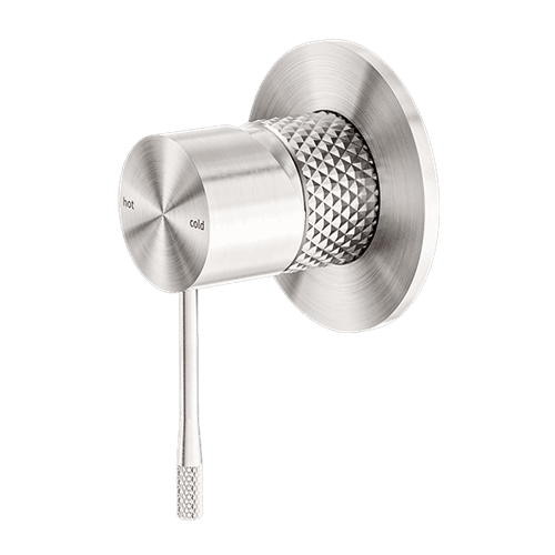 Opal Shower Mixer 80mm Plate Brushed Nickel