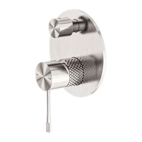 Opal Shower Mixer With Divertor Brushed Nickel