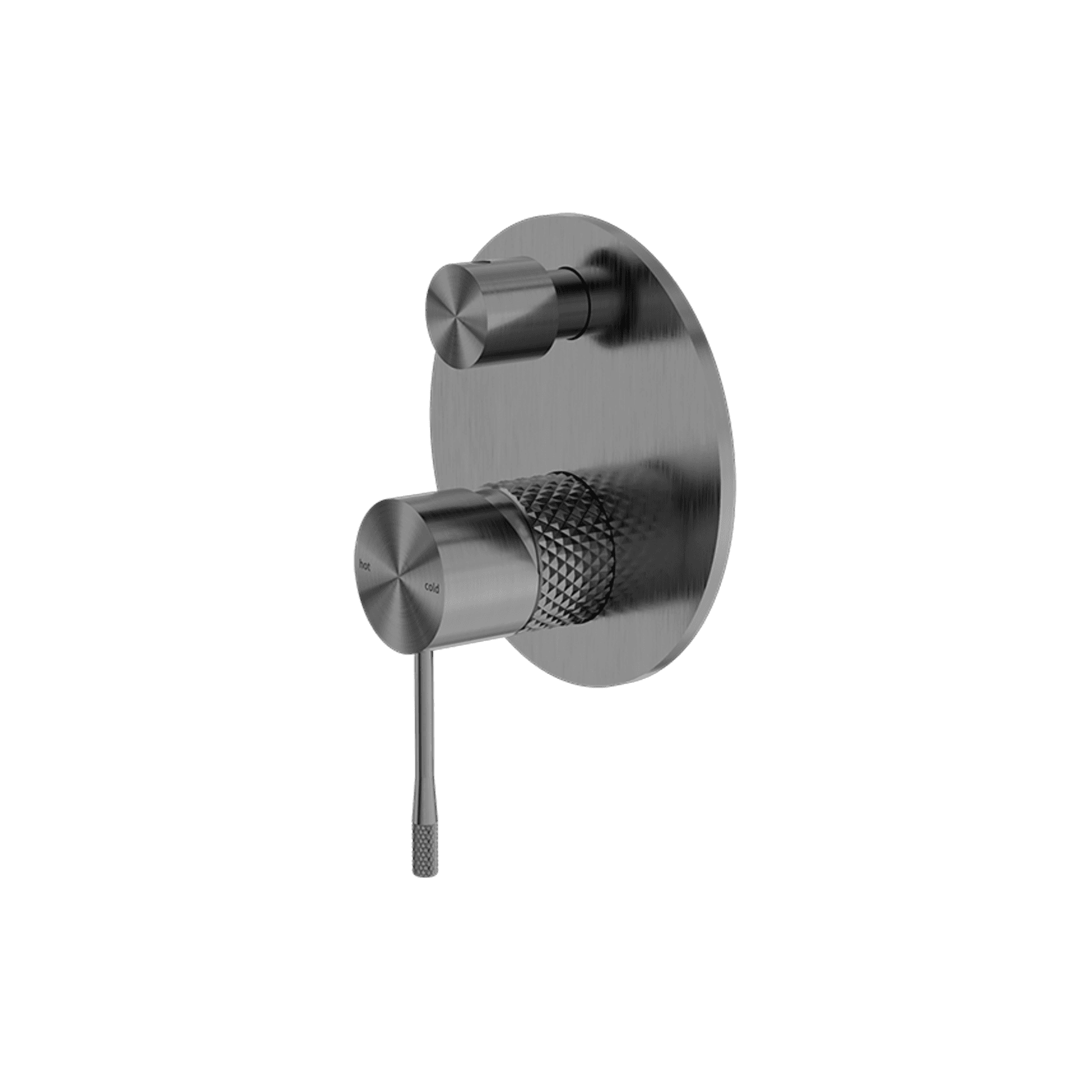 Opal Shower Mixer With Divertor Graphite