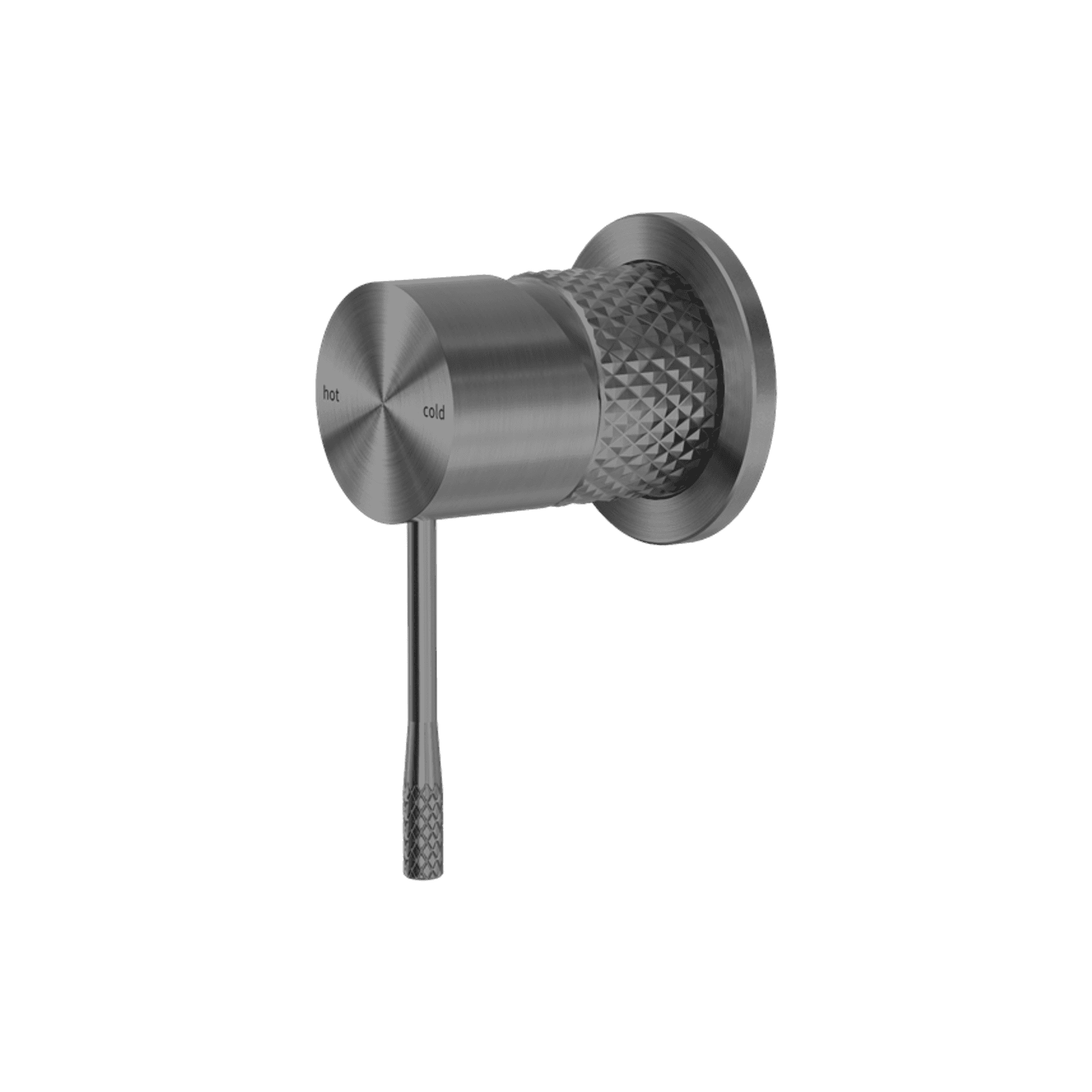 Opal Shower Mixer 60mm Plate Graphite